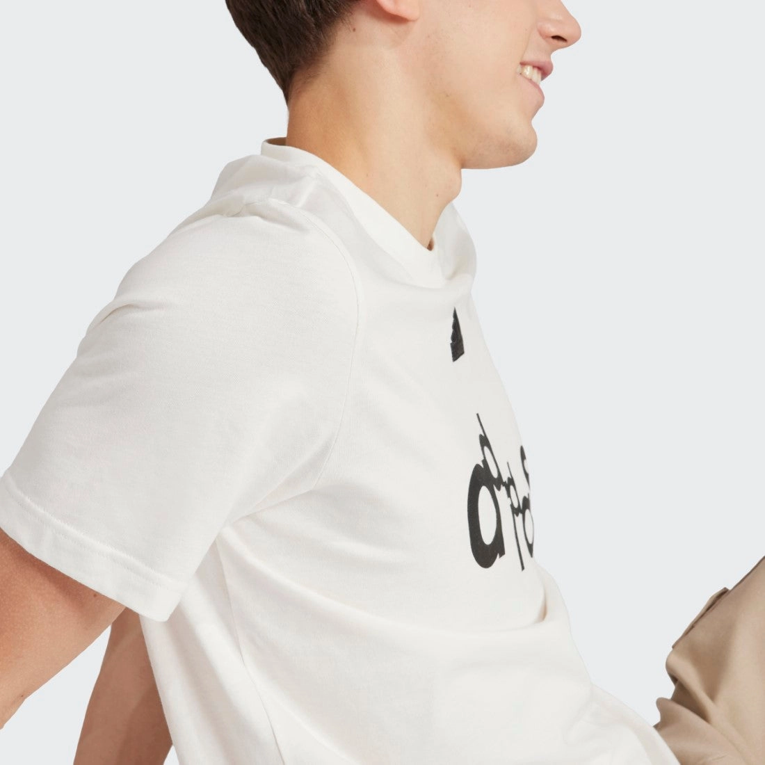 Graphic Print Fleece T-Shirt Functional Comfort