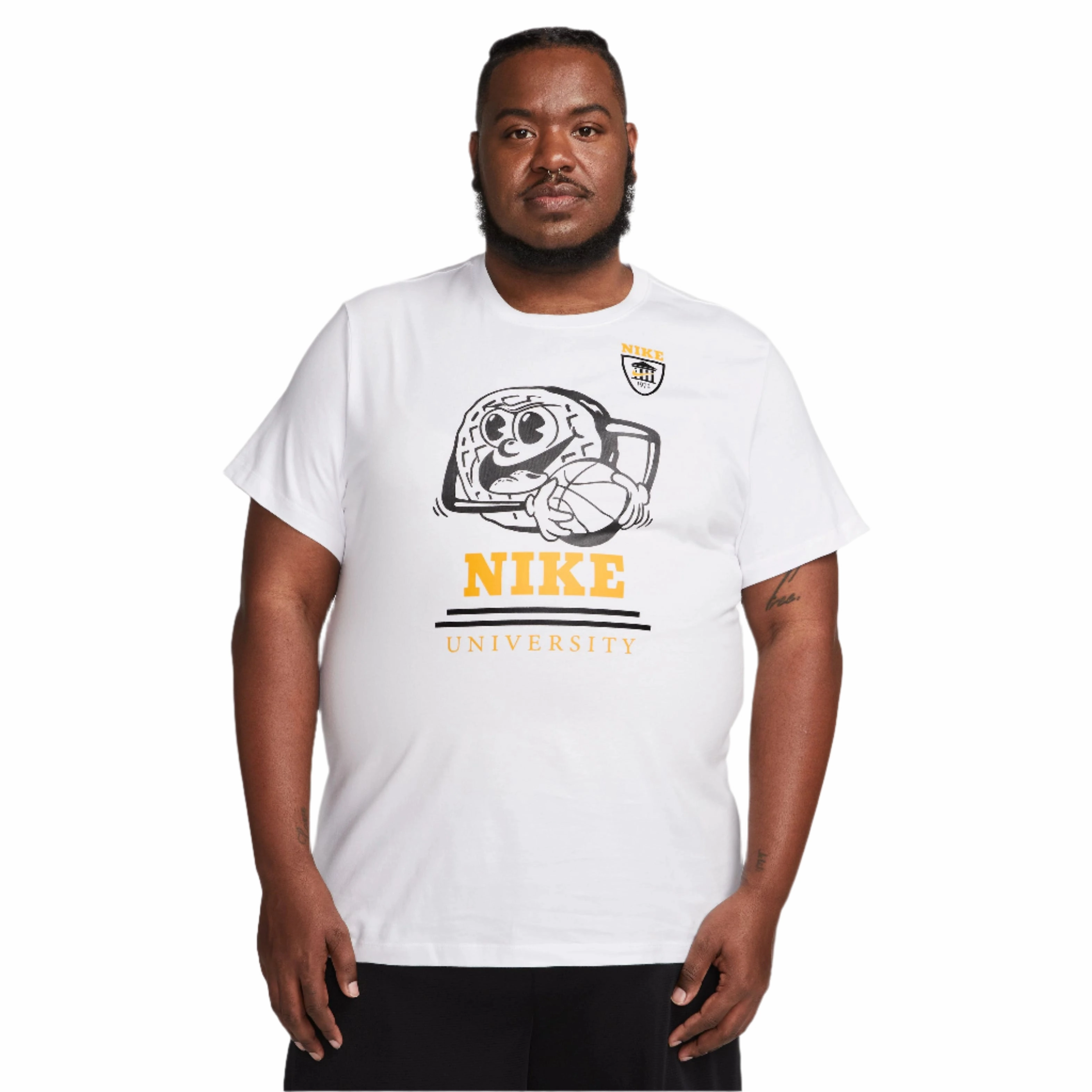 TexturedWeavePattern Graphic T-Shirt