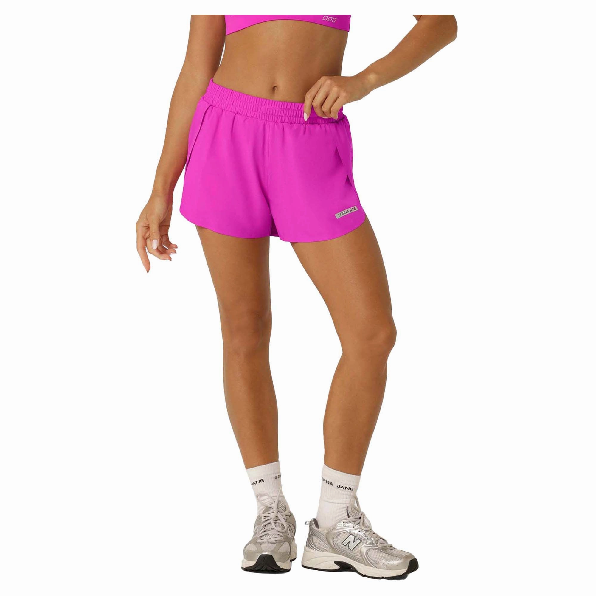 Eco Conscious Packaging Women's Lightspeed Phone Pocket Run Shorts