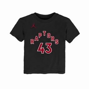 Circular Knit Body Mapping Colorfast Dye Process NBA - Kids' (Toddler) Toronto Raptors Pascal Siakam Statement T-Shirt (HY2T1HDC4 RAPPS)