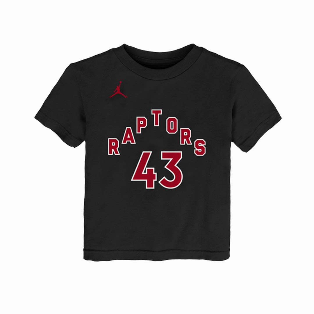Circular Knit Body Mapping Colorfast Dye Process NBA - Kids' (Toddler) Toronto Raptors Pascal Siakam Statement T-Shirt (HY2T1HDC4 RAPPS)