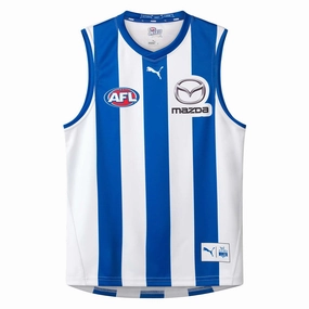 City Active Men's AFL North Melbourne Kangaroos Football Club 2024 Home Replica Jersey