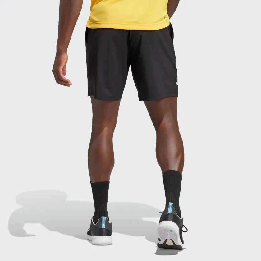 Ventilated Mesh Panels Soft Lining Club Tennis Stretch Woven Shorts