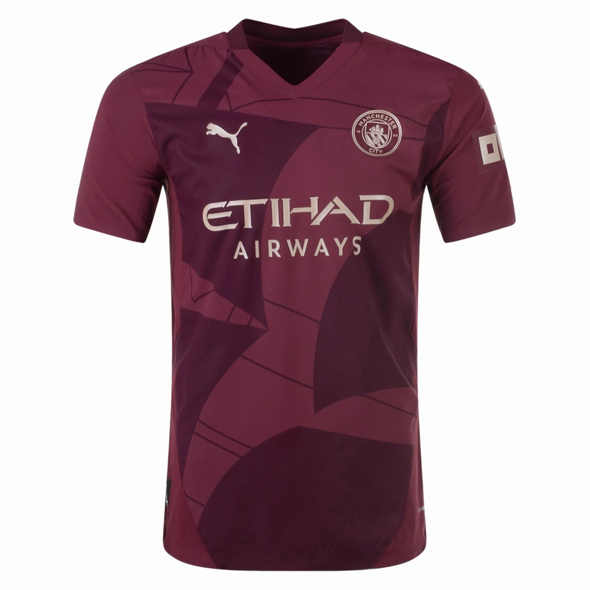 Puma Manchester City Authentic Third Jersey 24/25 (Dark Jasper) Comfort-Based Gear