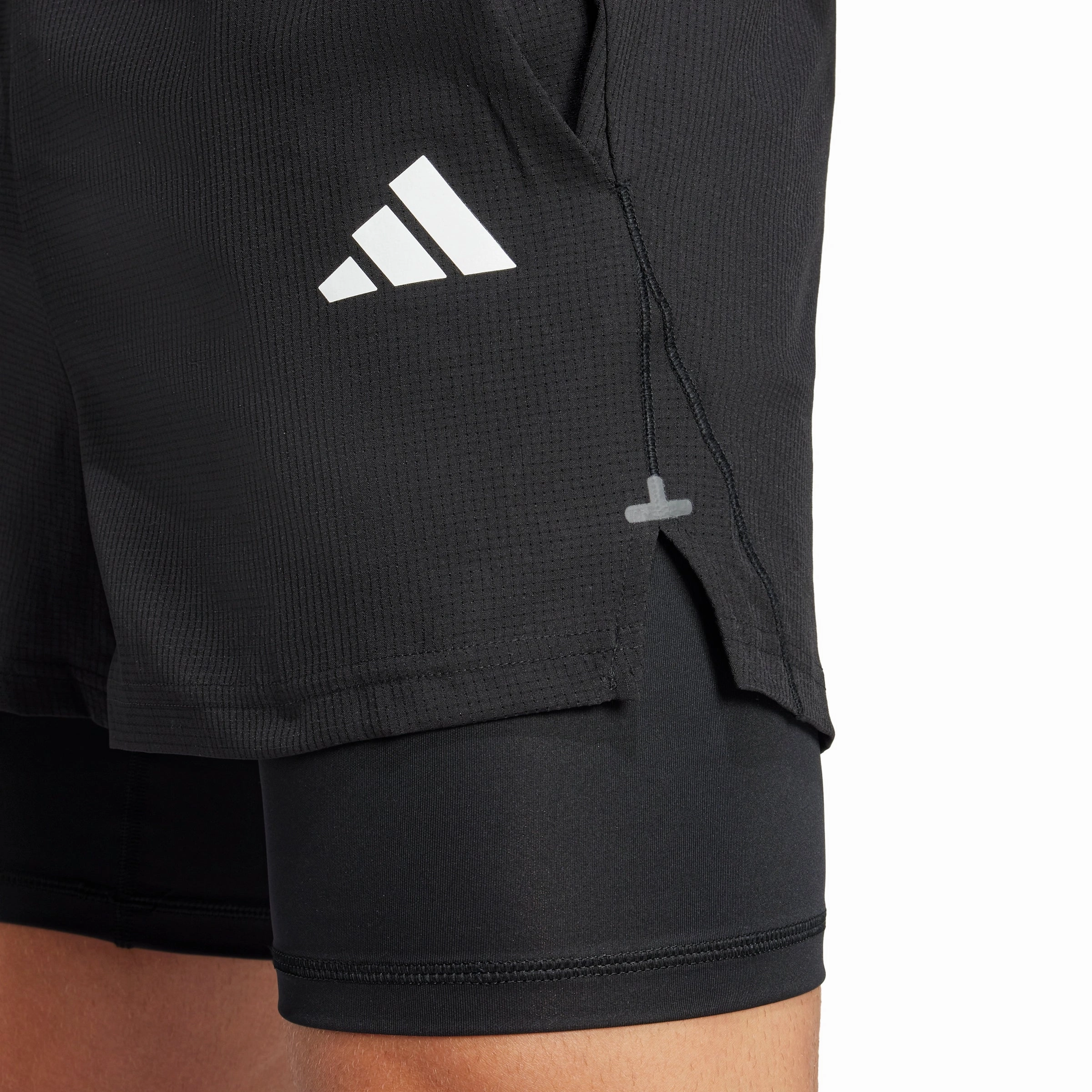 Odor Resistant Finish low waisted Gym 2-in-1 Shorts