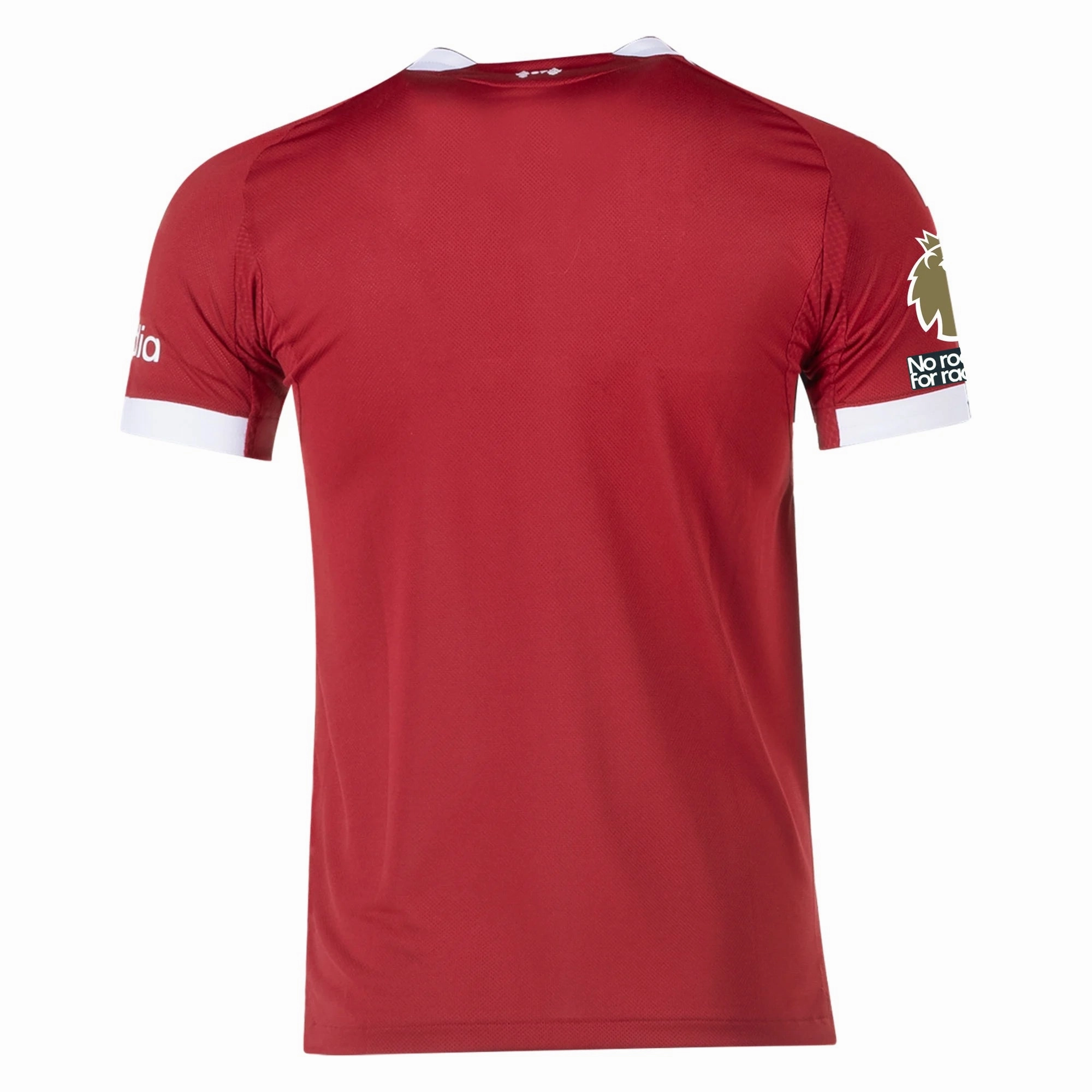 Soft Inner Lining Layer Friendly adidas Men's Liverpool FC Authentic Home Jersey 25/26 w/ EPL   NRFR Patches (Strawberry Red)