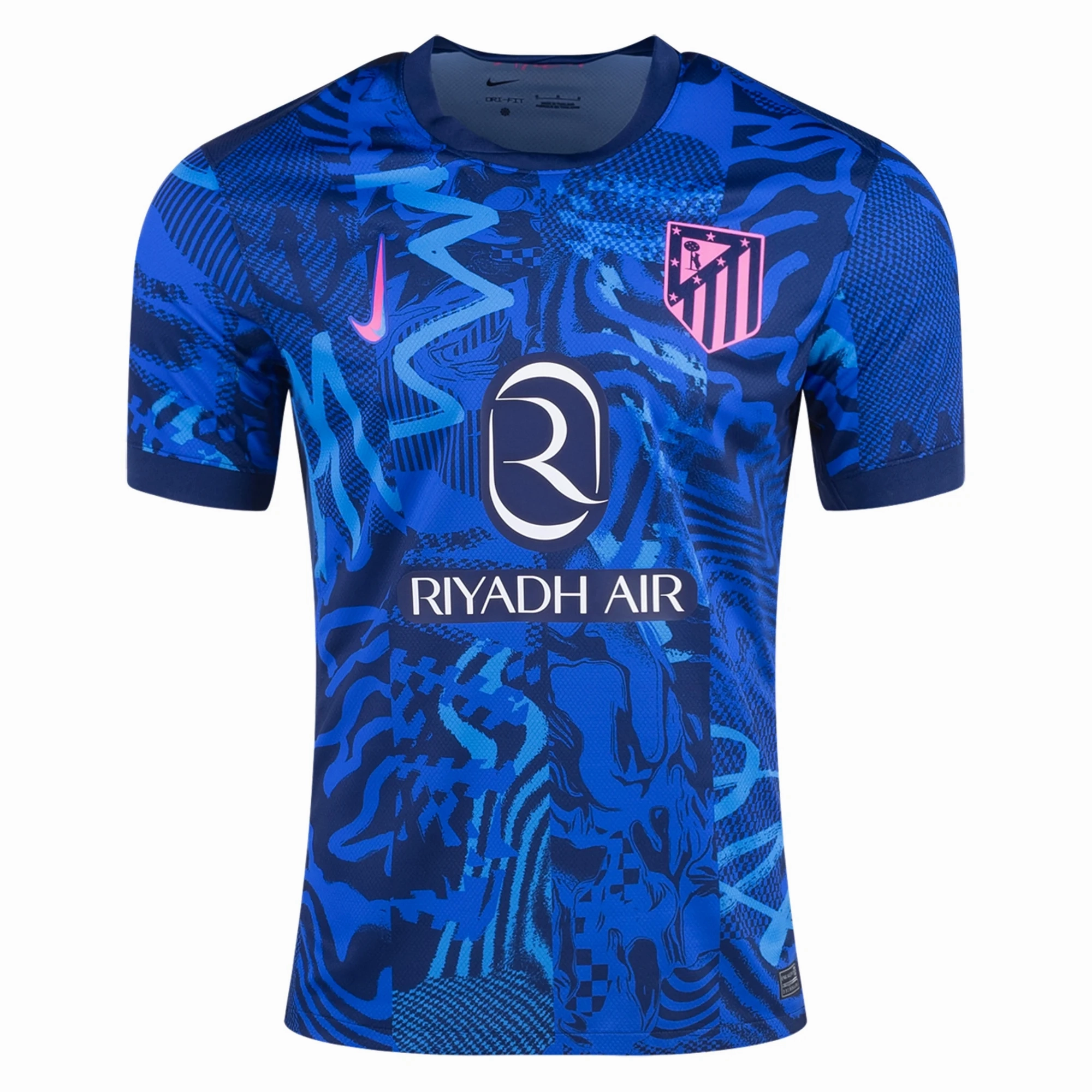 Cozy Comfort Nike Atletico Madrid Third Jersey 24/25 (Blue Void/Pink Glow)