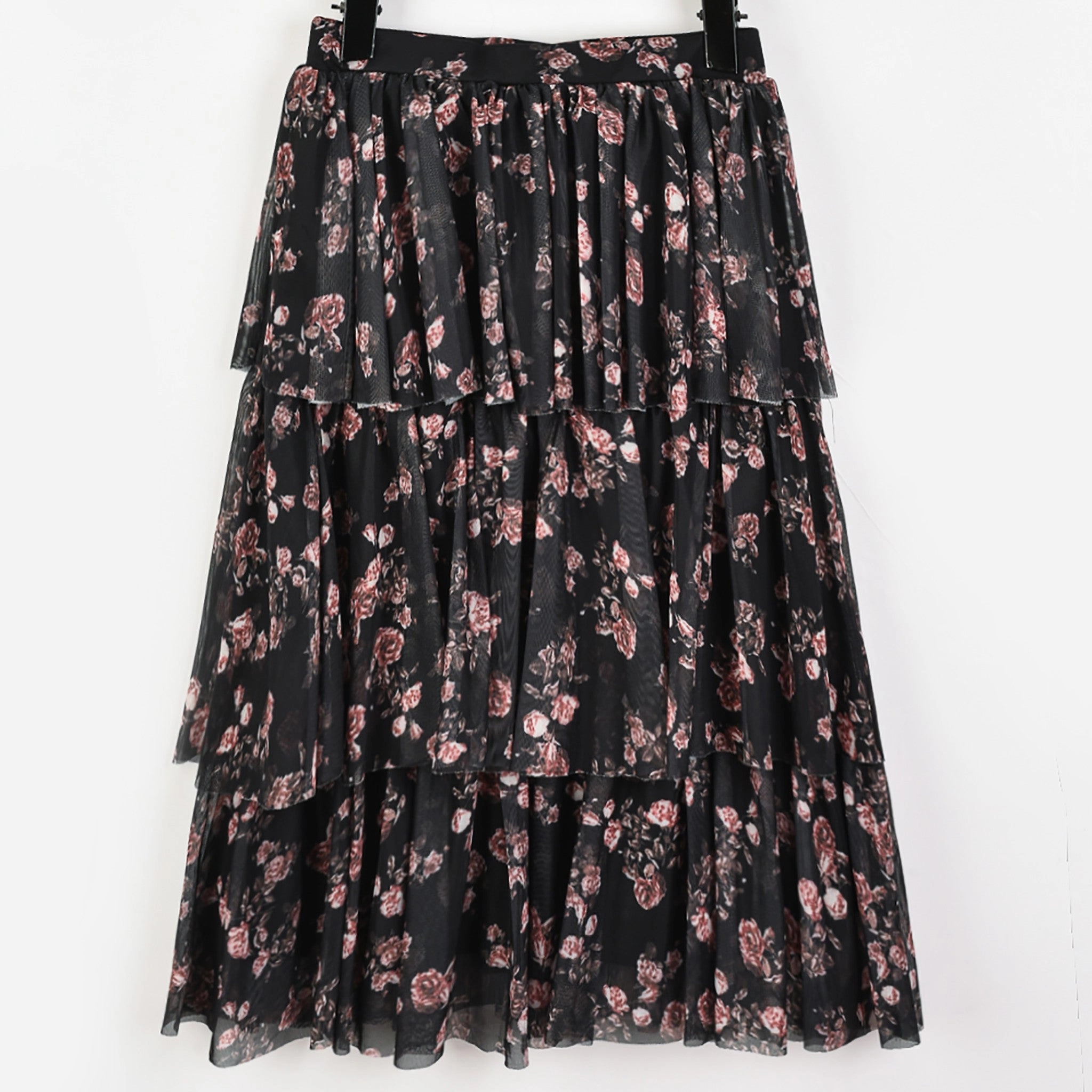 Hadas Floral Mesh Skirt Cool Touch