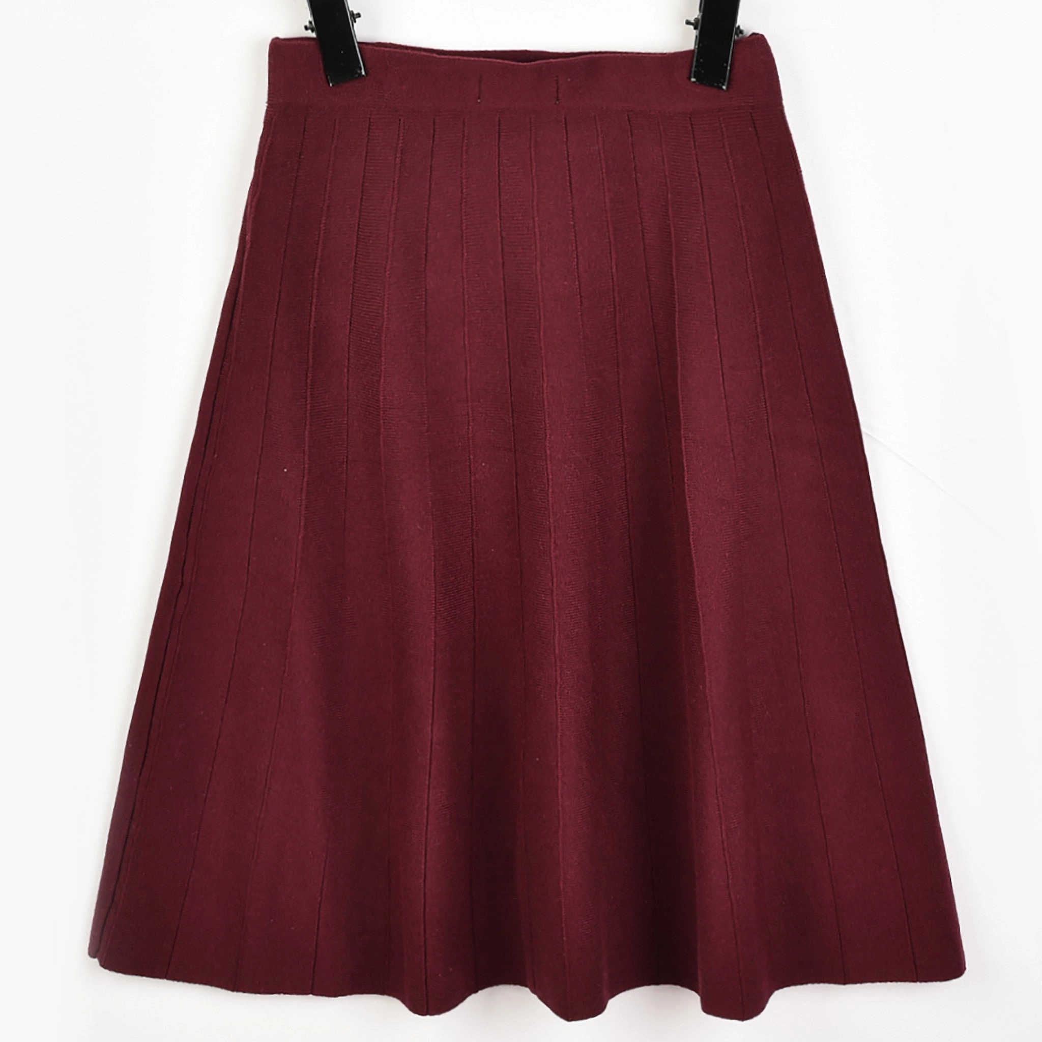 Hadas Knit Basic Skirt Wardrobe Classic Polished Touch