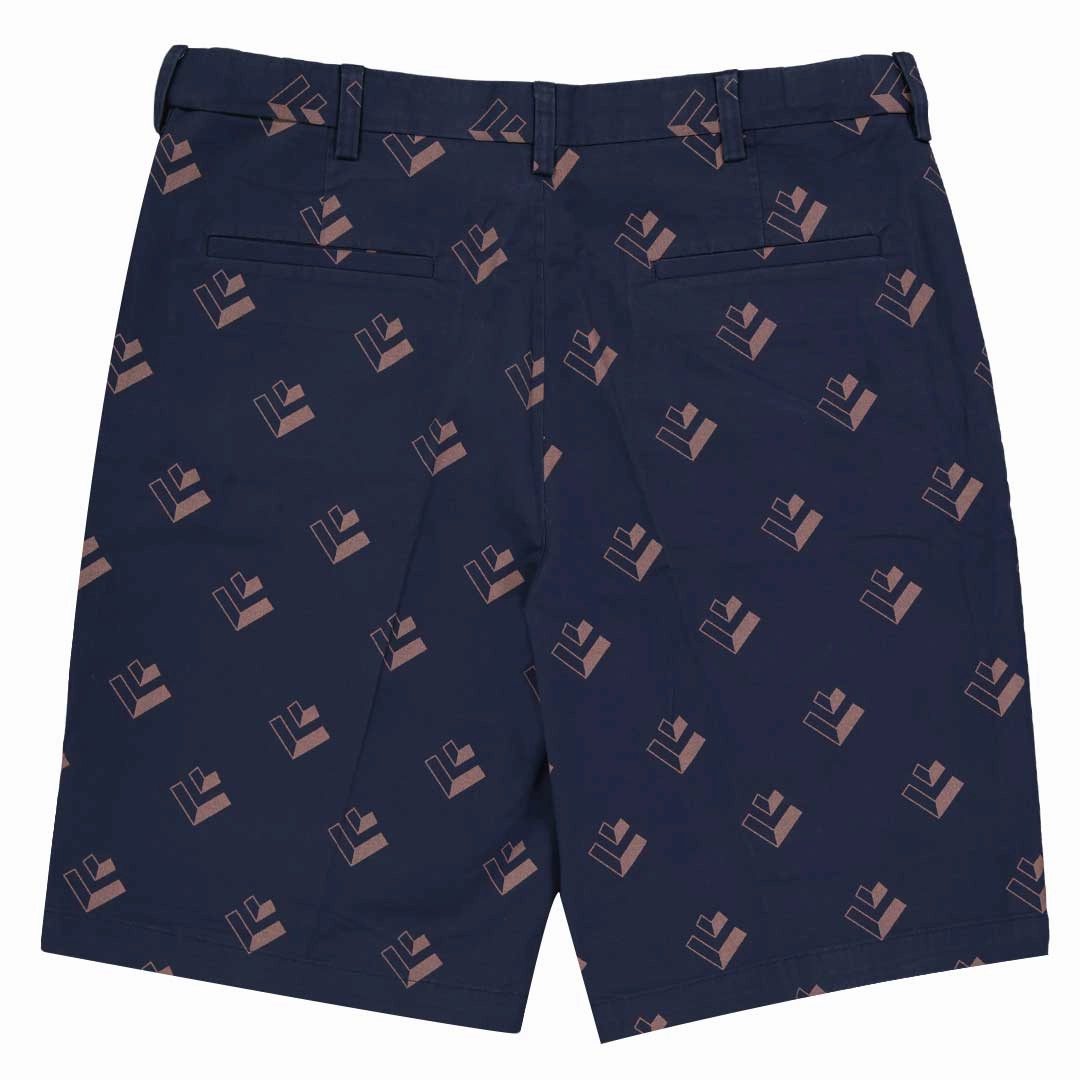 Haggar - Men's Plain Cotton Print Shorts (HS50013 412) Chic Comfort Breathable knit
