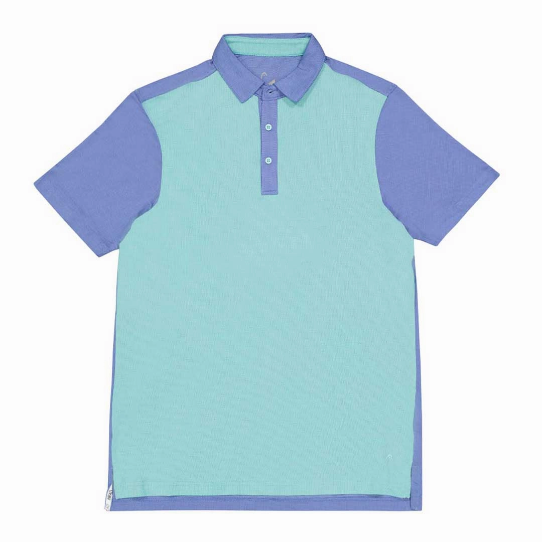 Micro Perforated Ventilation Cool Wear Head - Men's Polo (1017-2 OCEAN)