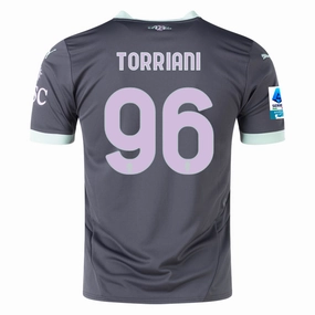 Functional Gear Puma AC Milan Lorenzo Torriani Third Jersey w/ Serie A Patch 24/25 (Shadow Gray/Fresh Mint)