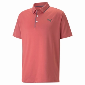 Double Layered Edge Reinforcement Puma - Men's Mattr Bridges Polo (538708 10)