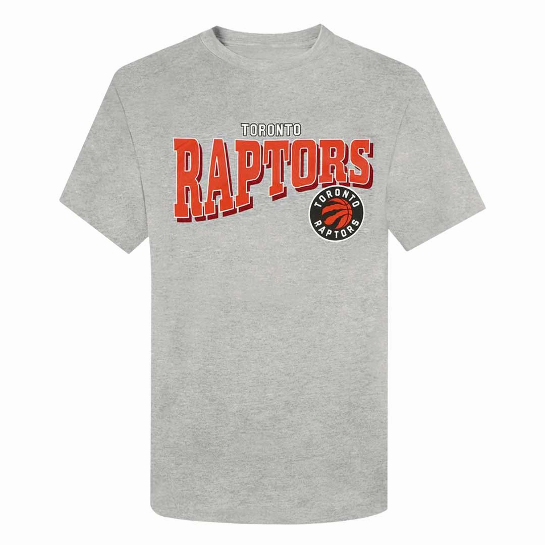 NBA - Men's Toronto Raptors Power Short Sleeve T-Shirt (NAXA09RMSC3A1PB 06GRH) Flatlock stitching