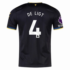 Minimal Design Eco Friendly Textile adidas Deligt Men's Manchester United Authentic Third Jersey 25/26 w/ NRFR   EPL Patches (Black)