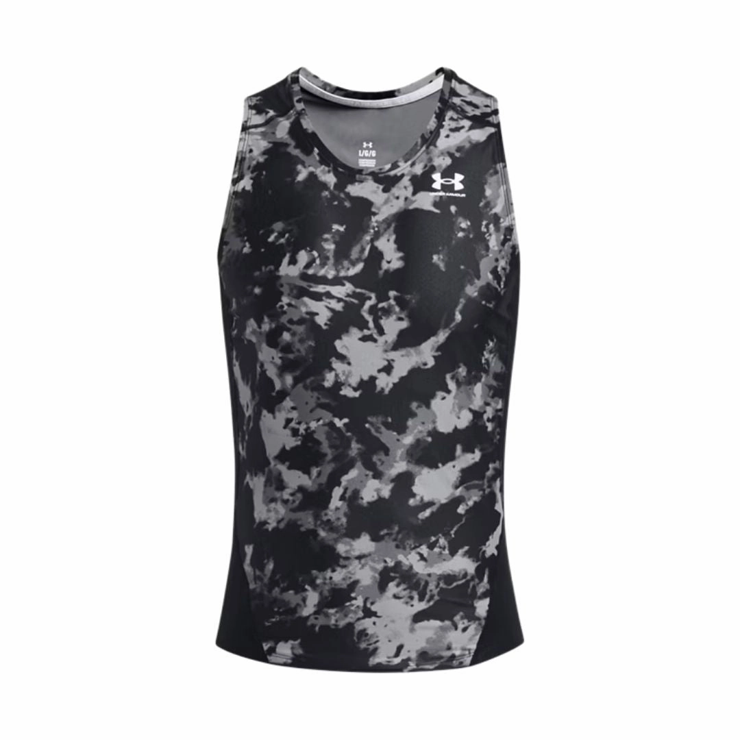 Anti Static Finish HeatGear? Iso-Chill Printed Tank Top