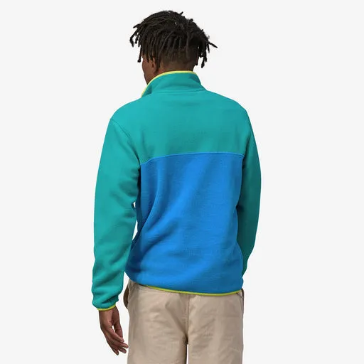Patagonia "Lightweight Synchilla Snap-T" Fleece M - Vessel Blue Elastic cuffs