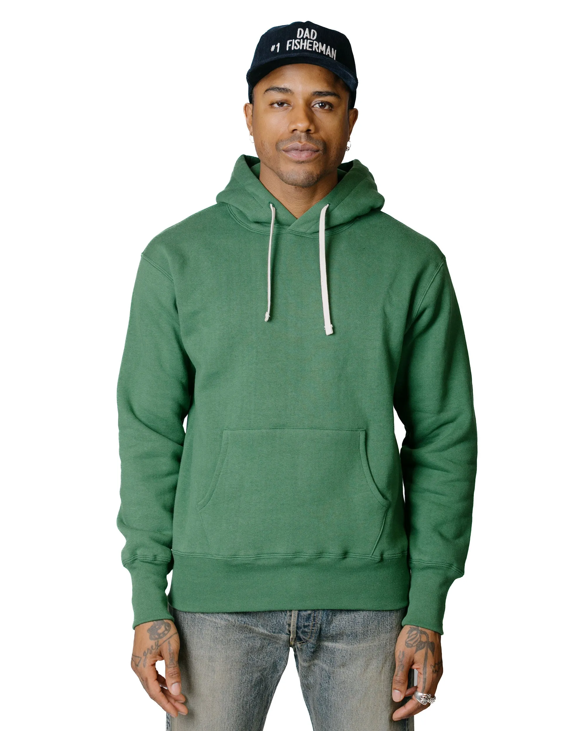 product clearance The Real McCoy??s MC19124 10 oz. Loopwheel Parka Shamrock