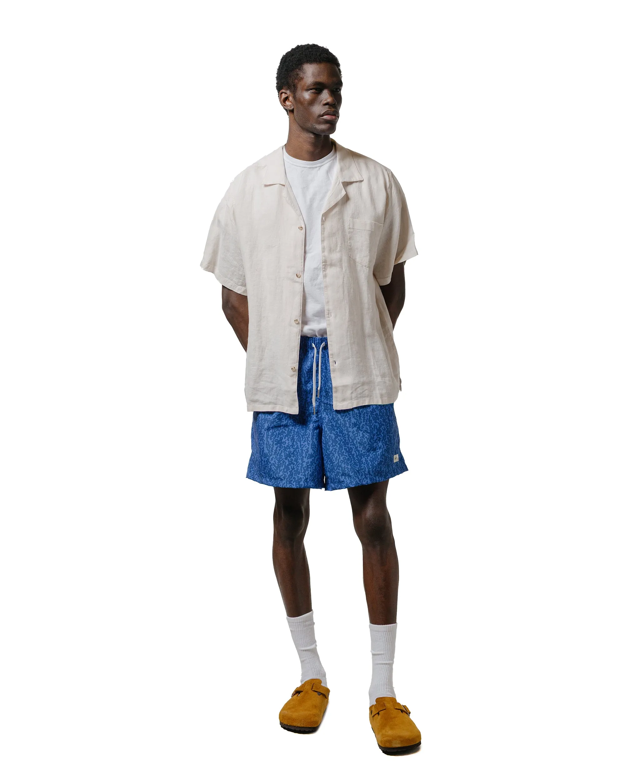 Outdoor Adventure Bather Pearl Linen Camp Shirt