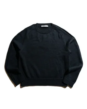 Our Legacy True Roundneck Off Black Rustic Merino Chic Style