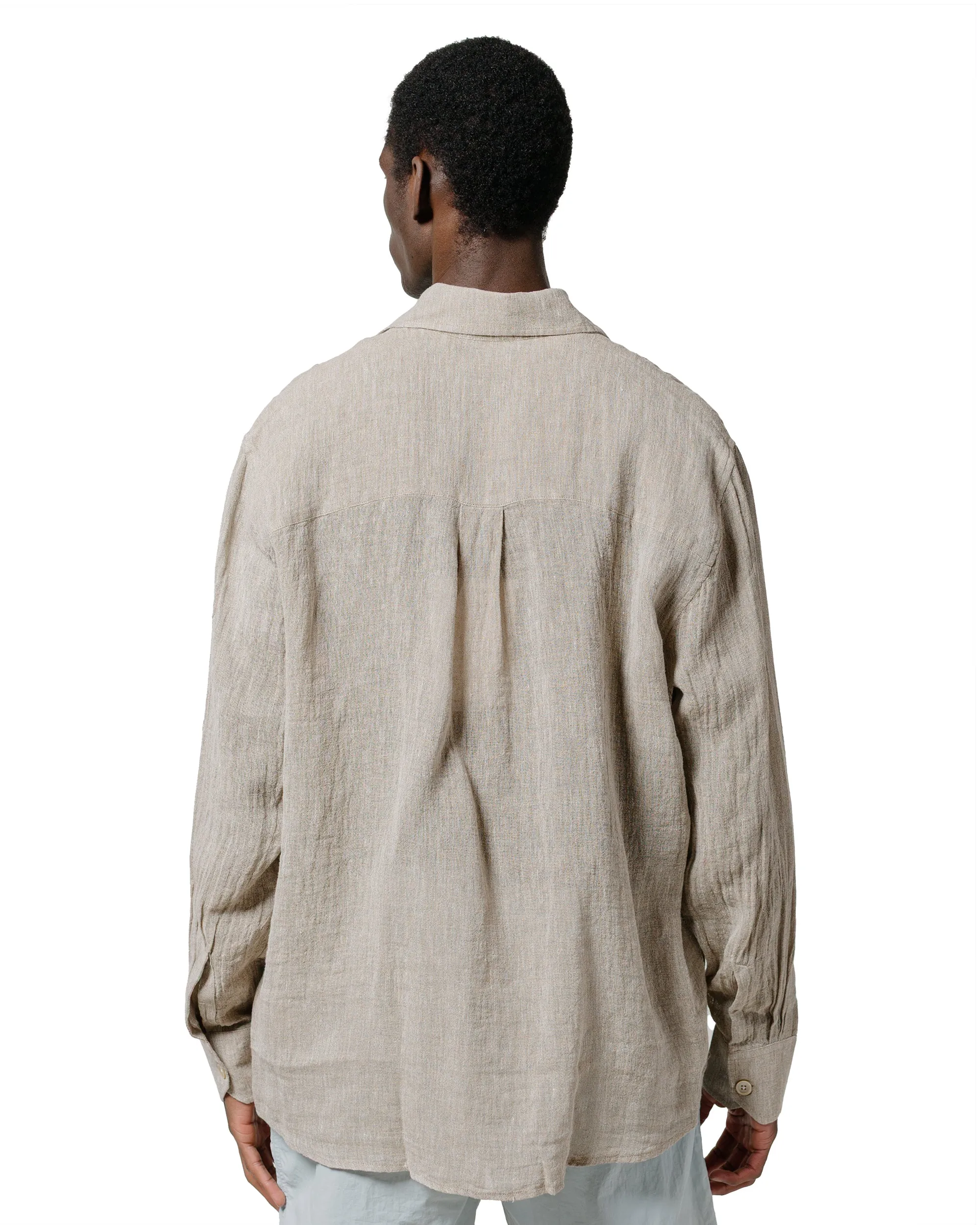 Spring Trend Urban Edge Our Legacy Above Shirt Pollen Dust Sparse Crepe Weave