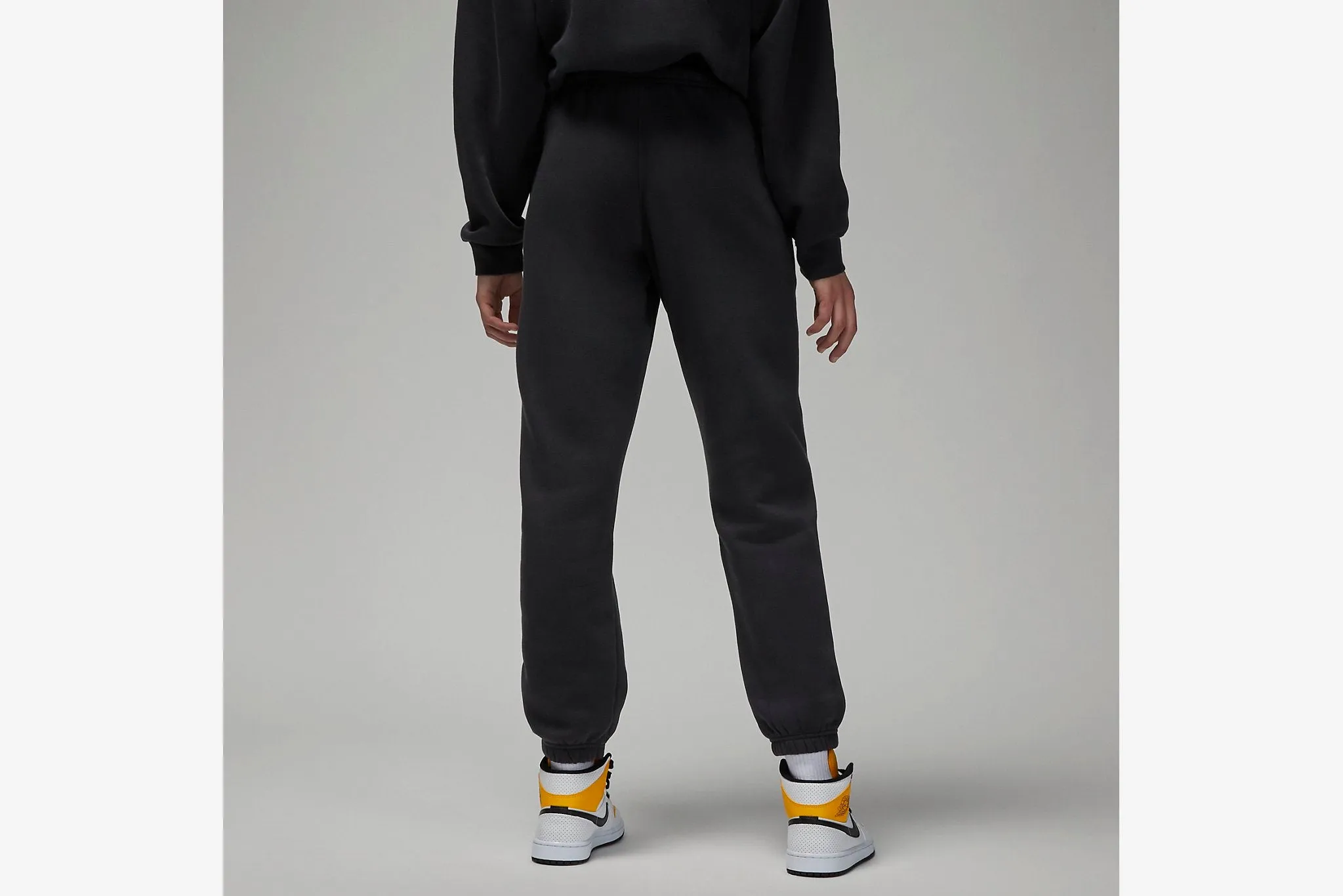 Modern Boots Inner Glow Jordan "Brooklyn Fleece Pant" W - Black