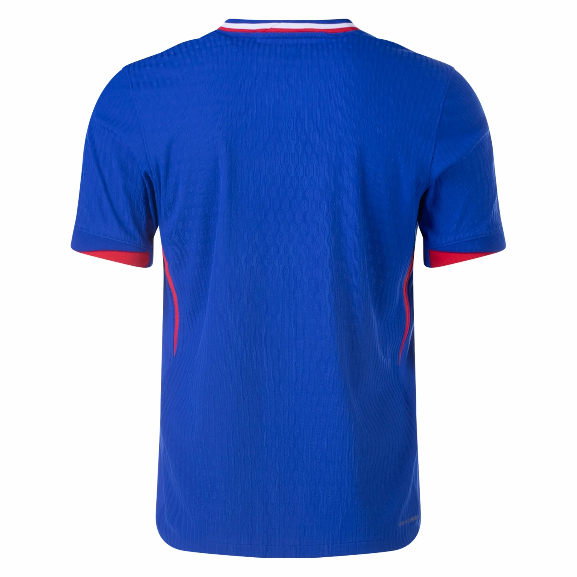Reinforced Hem Structure Nike France Authentic Match Home Jersey 24/25 (Bright Blue/University Red)