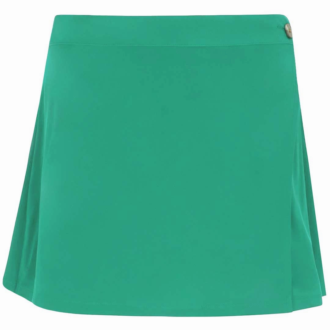 Antibacterial Fiber Blend Lightweight Weave Puma - Women's Resort Wrap Skirt (623879 06)
