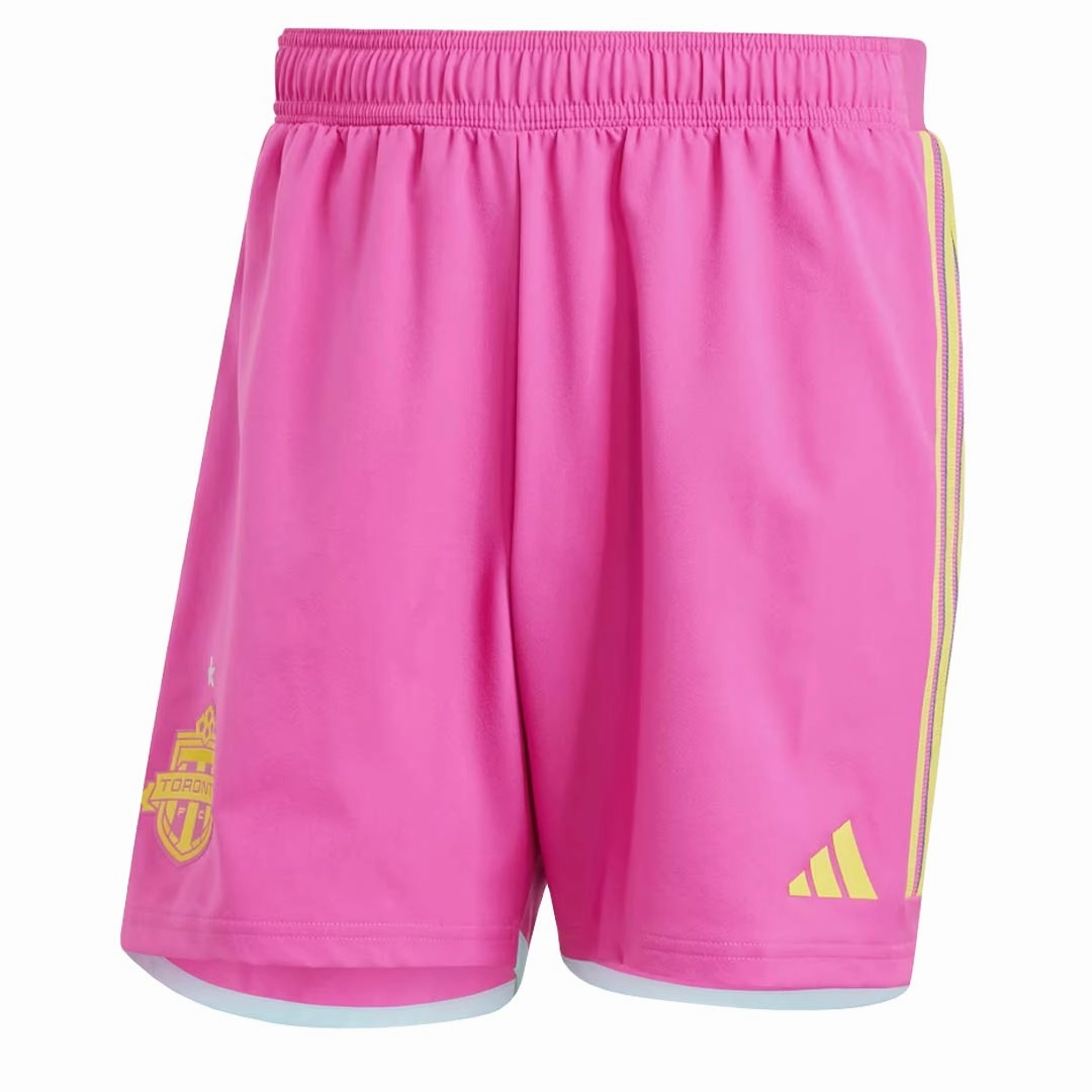 Abrasion Resistant Surface Fitness Mode adidas - Men's Toronto FC 23/24 Third Authentic Shorts (HT1221)