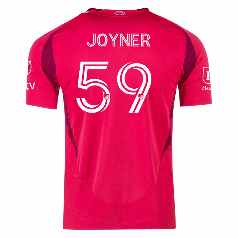 All Weather Adapt Fabric Flexible Yoke Design adidas MyKhi Joyner St. Louis FC Authentic Home Jersey 25/26 (Power Pink)