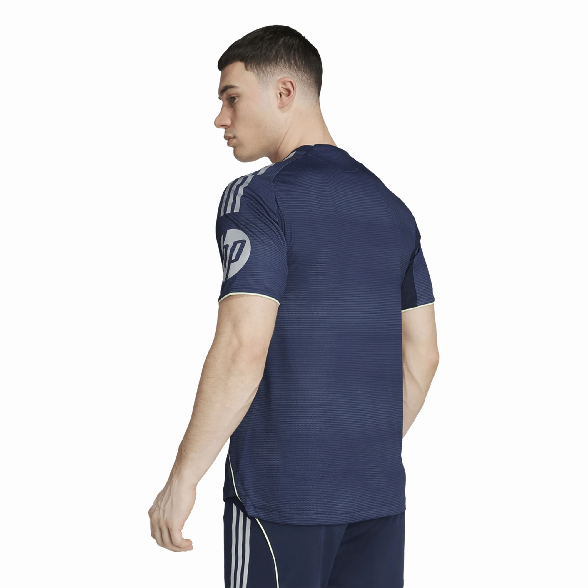 adidas Real Madrid Authentic Away Jersey 25/26 w/ Champions League Patches (Legend Ink) High Durability Weave