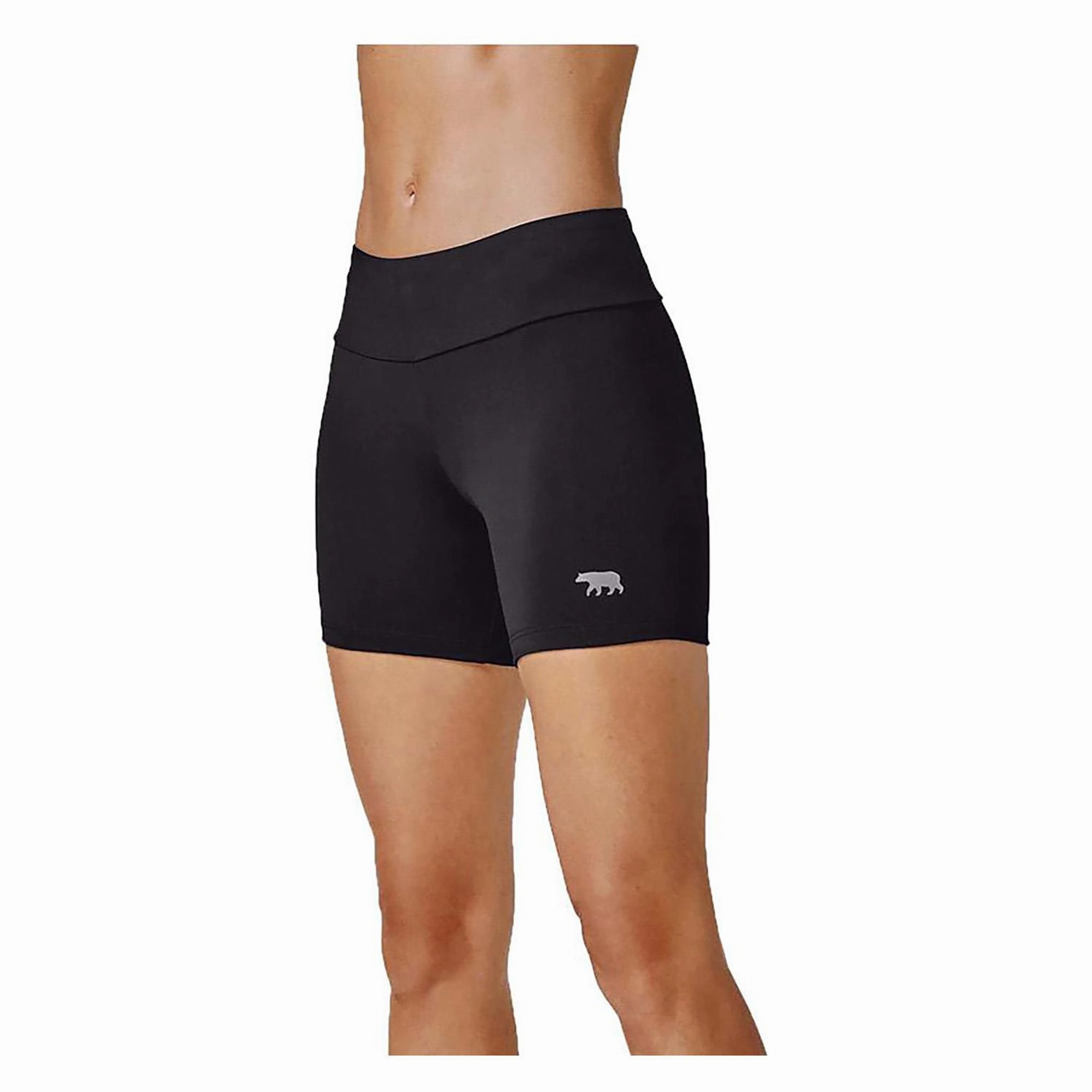 High Rise Women's 4 Inch Sport Shorts slim fit