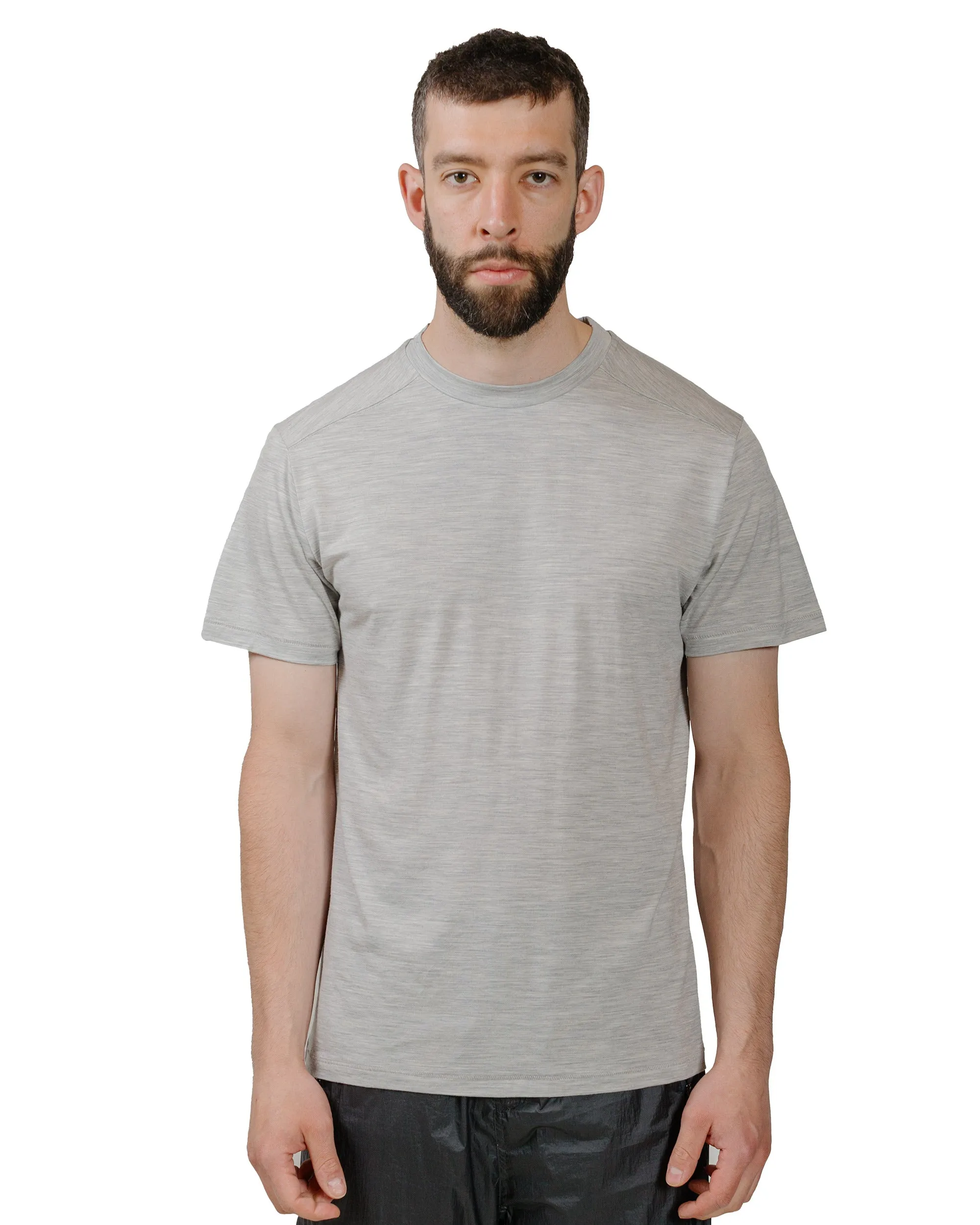 HNDSM A Better T-Shirt Heather Grey hiking clothes