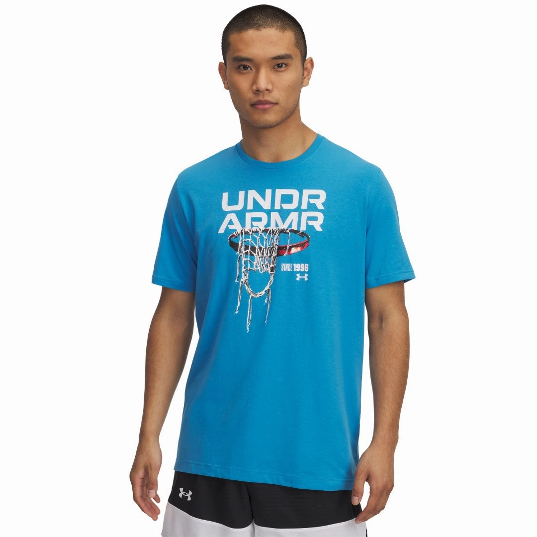 Hoops Net Logo Men's T-shirt Non Iron Finish