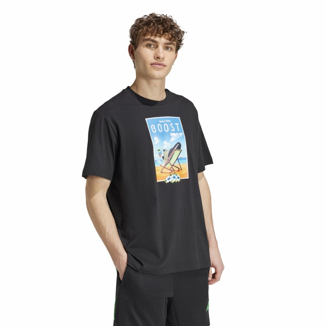 Matte Look Timeless Appeal Boost Short Sleeve Graphic T-Shirt