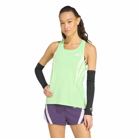 Organic Cotton Construction Womens adidas Adizero NYC Singlet