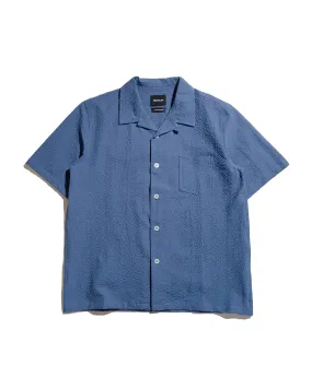 Howlin' Cocktail Shirt Blue Seersucker Vintage Style Party Ready