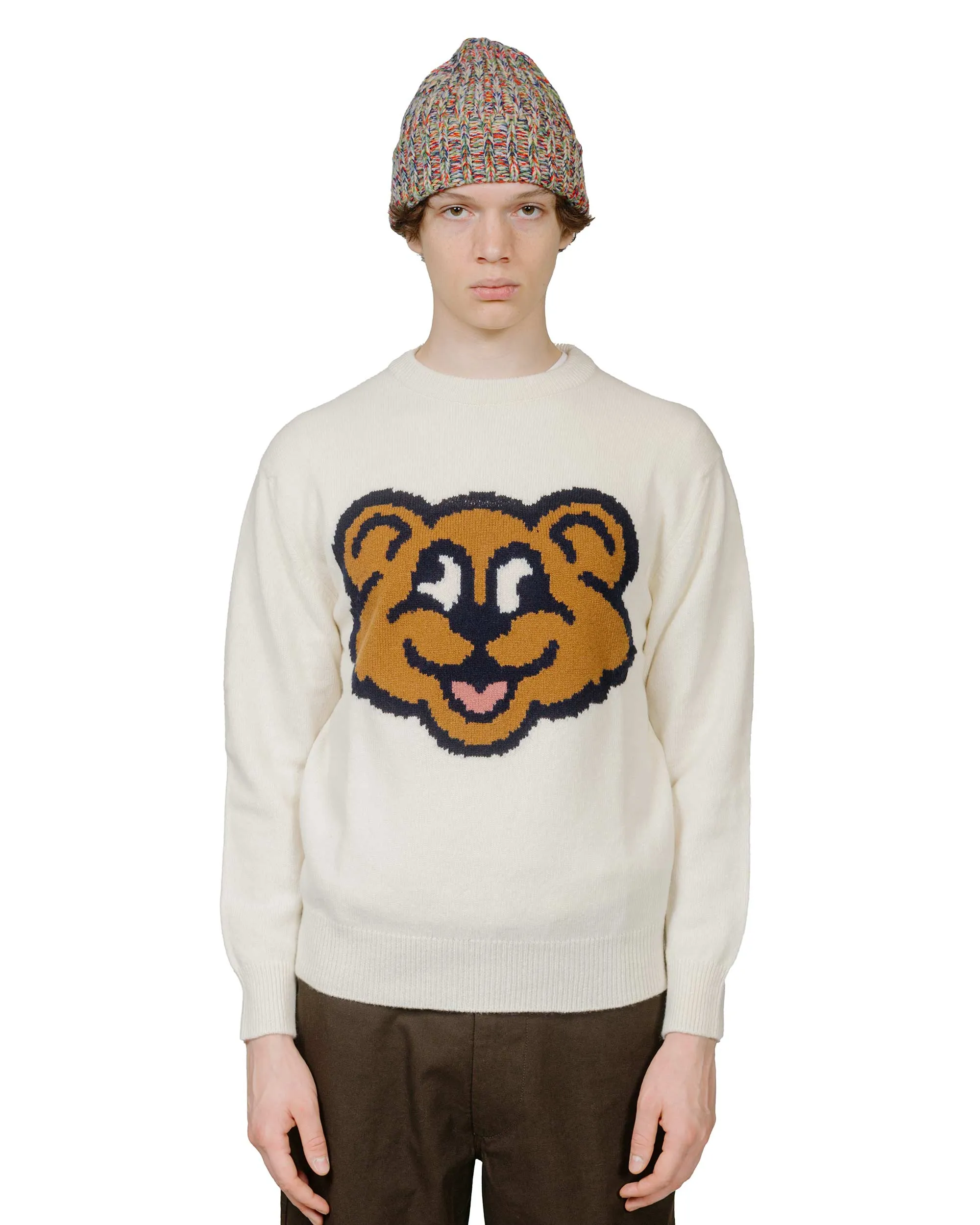 Howlin' Real Big Shaggy Bear Ecru product chain toughness Versatile Outfit