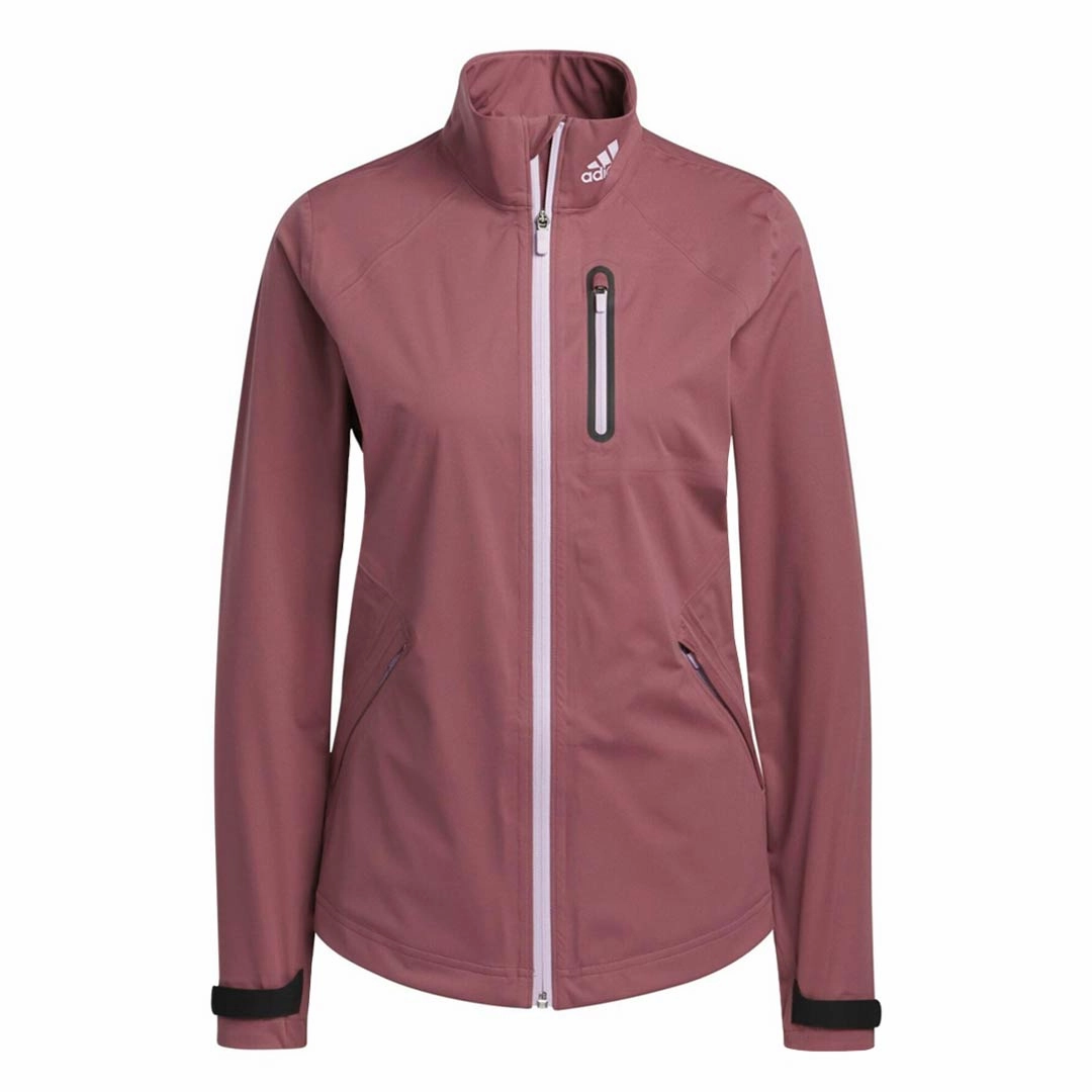 adidas - Women's Rain.RDY Jacket (HN4156) Performance Wear Stretch Trim