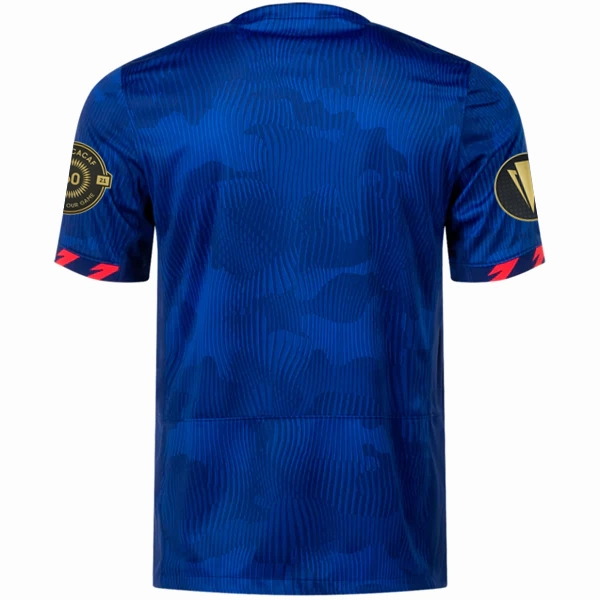 Strong Fabric Nike Mens United States Away Jersey w/ Gold Cup Patches 23/24 (Hyper Royal/Loyal Blue)