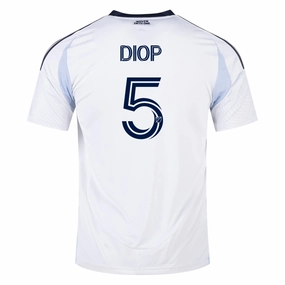 adidas Hamady Diop San Diego FC Away Jersey 25/26 (White) Power Form Clean Structure