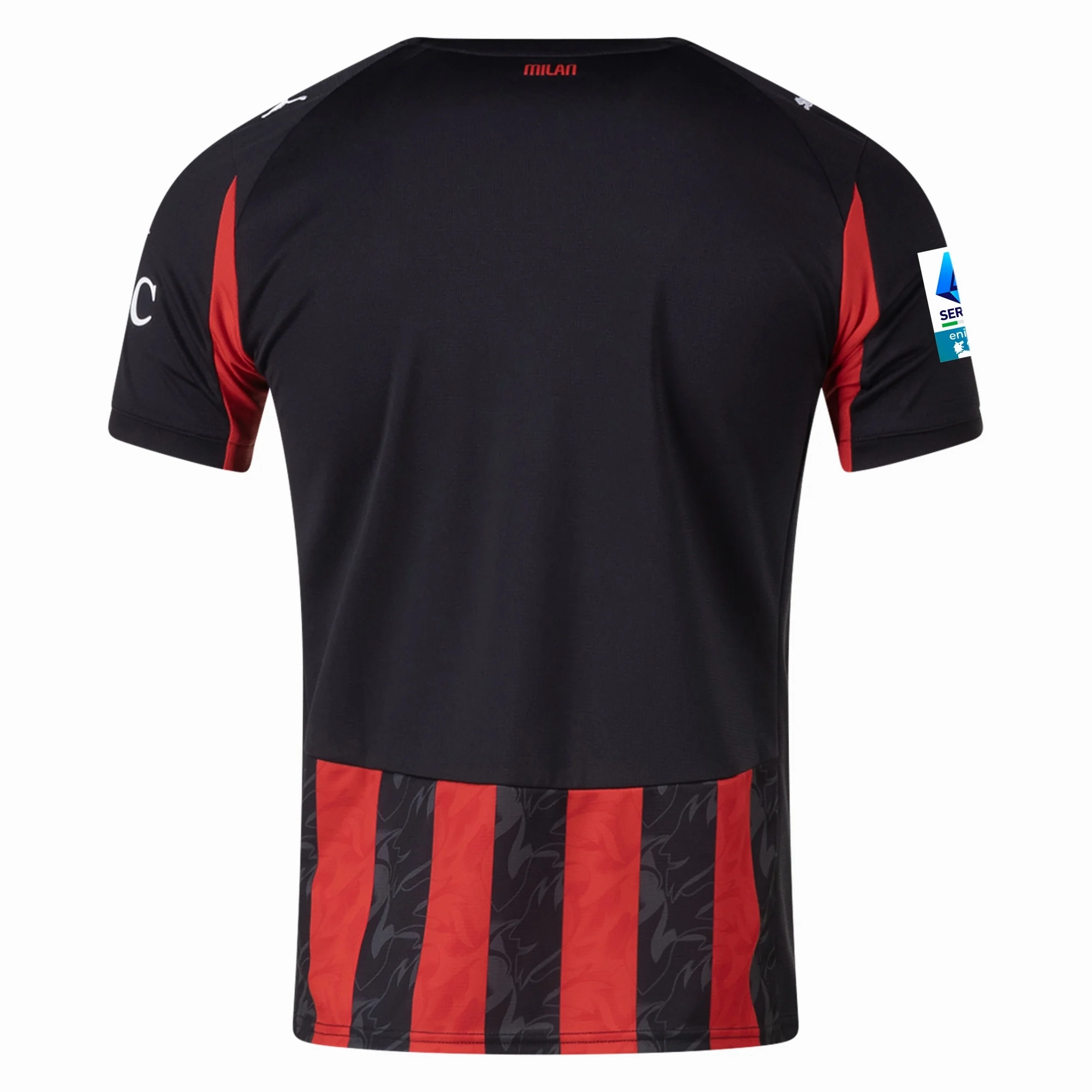 Anti Pilling Construction Puma AC Milan Home Jersey w/ Serie A Patch 25/26 (Red/Black)