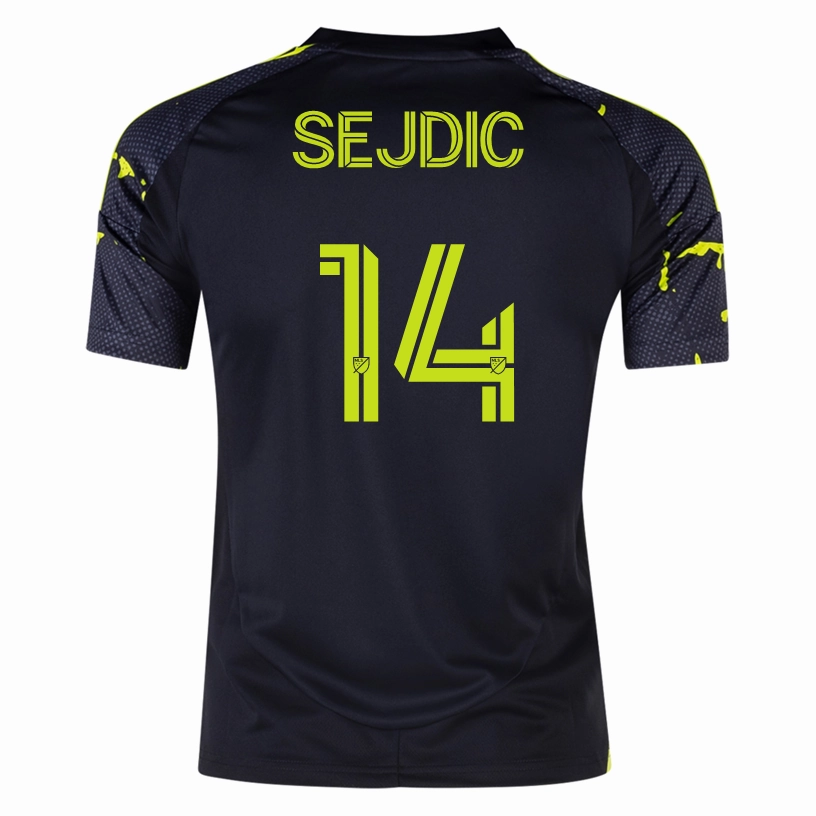 adidas Columbus Crew Amar Sejdi? Away Jersey 25/26 (Black/Yellow) Vapor Control Weave