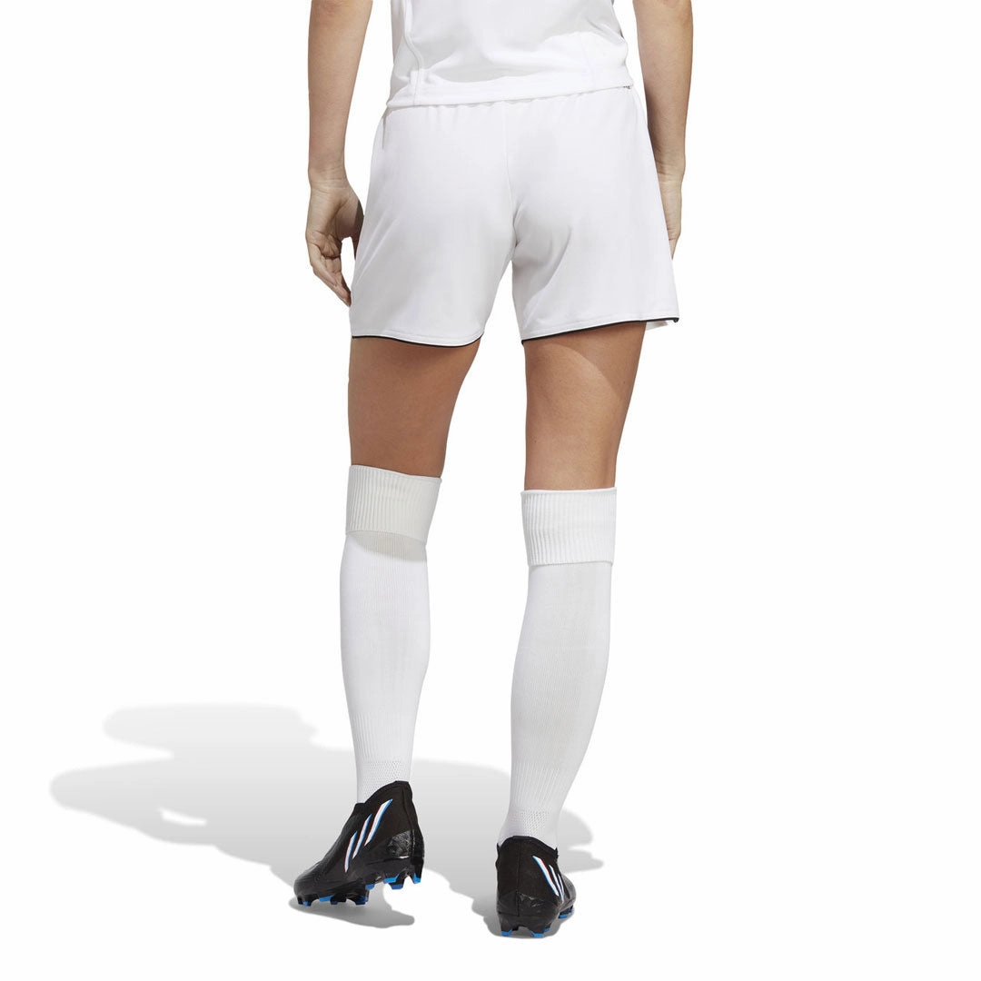 adidas - Women's Tiro 23 League Shorts (IB8115) Vivid Pattern Hybrid Ply Construction