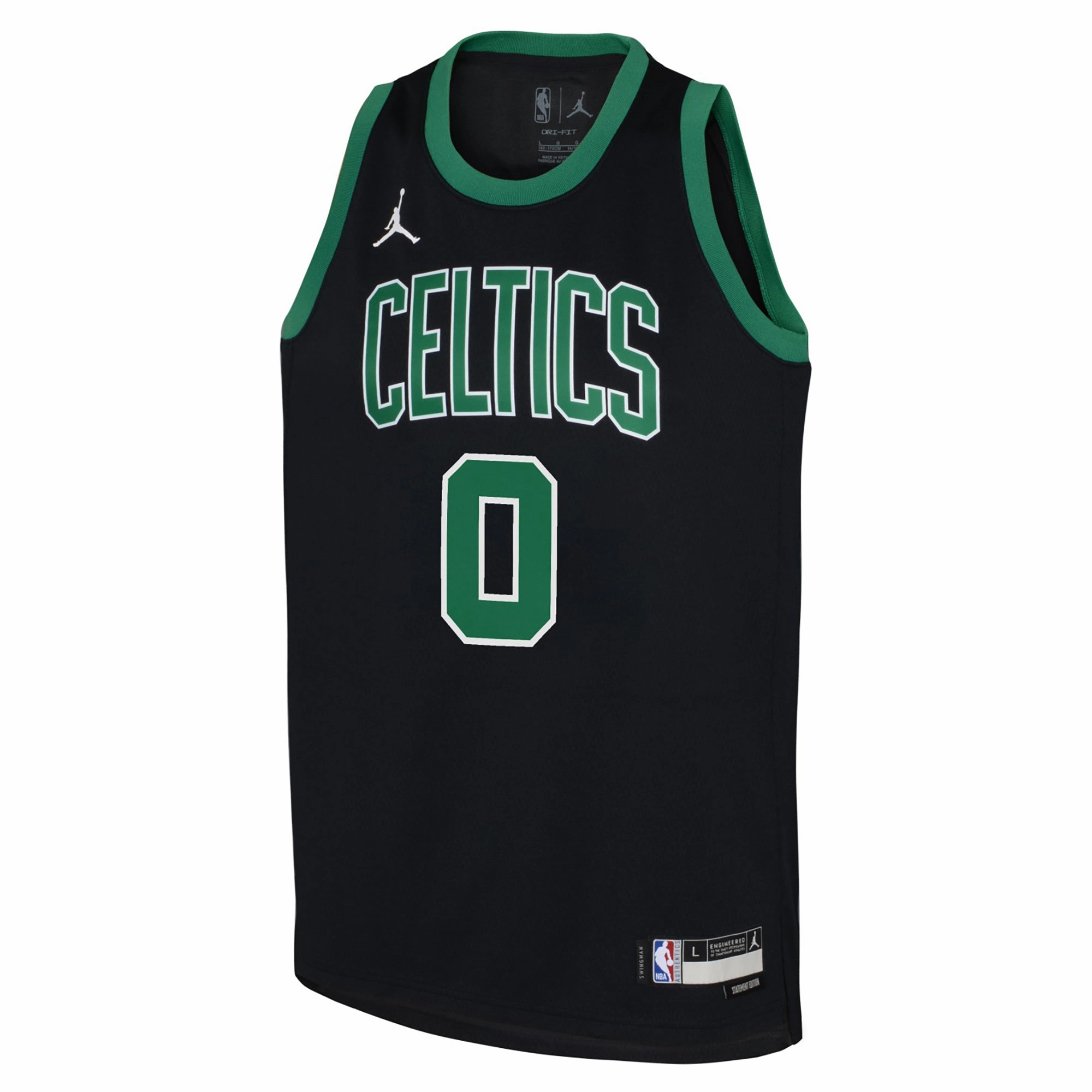 Junior's NBA Boston Celtics Jayson Tatum 2022/23 Statement Swingman Jersey Reflective Detail