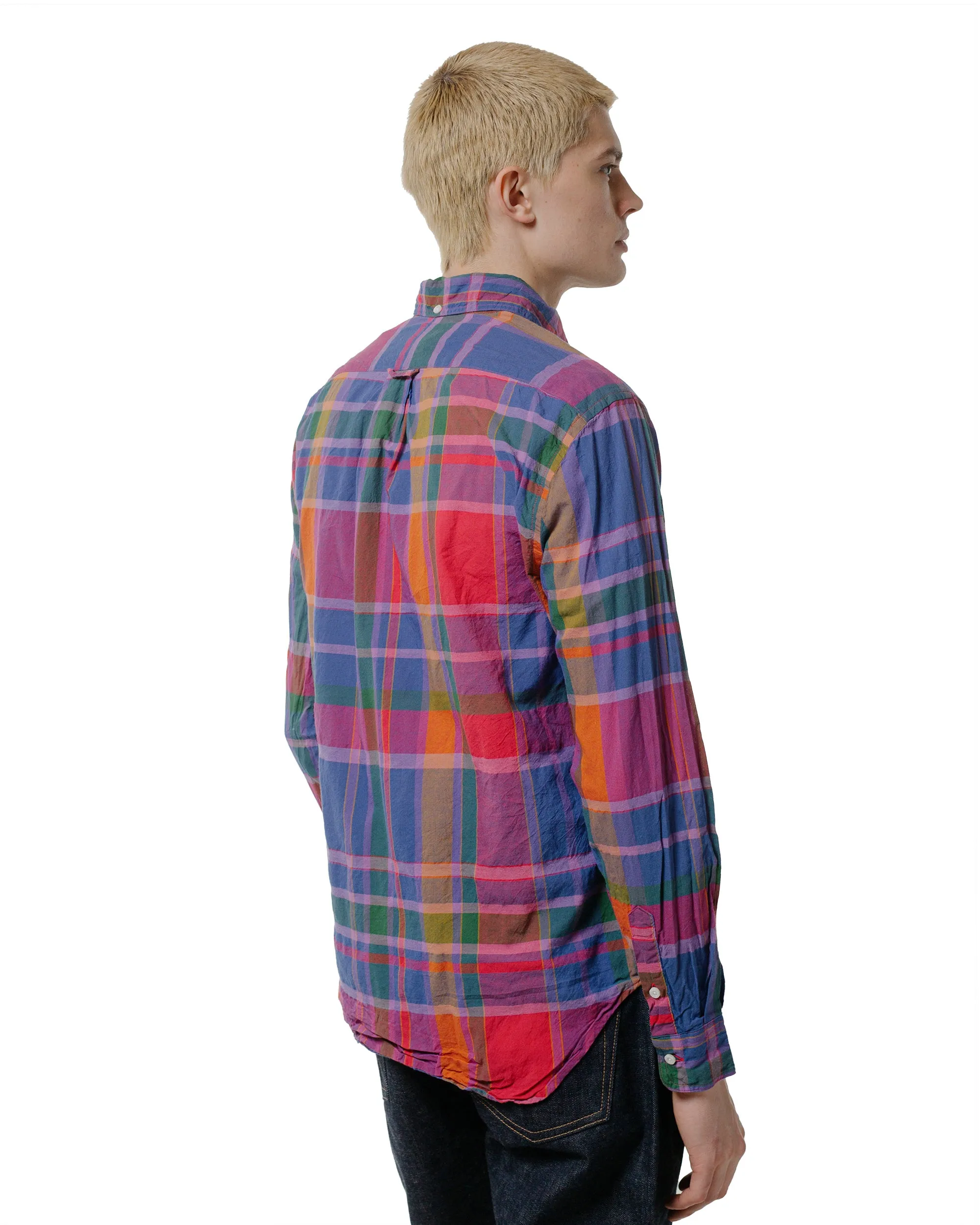 Gitman Vintage Bros. Purple Archive Indian Madras Shirt Versatile Clothing