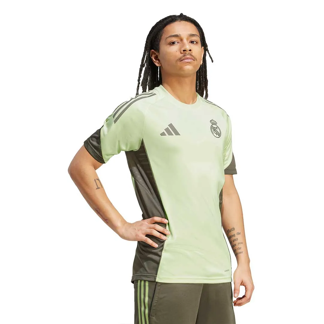 Natural motion adidas - Men's Real Madrid Tiro 25 Competition Training Jersey (JP3977)