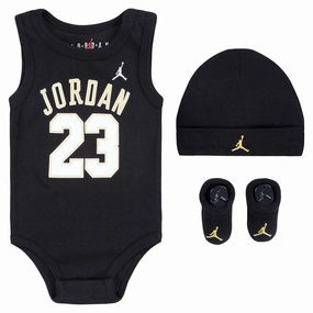 Eco Conscious Manufacturing Infant's Basketball Jersey 3 Piece Set (6-12 Months)