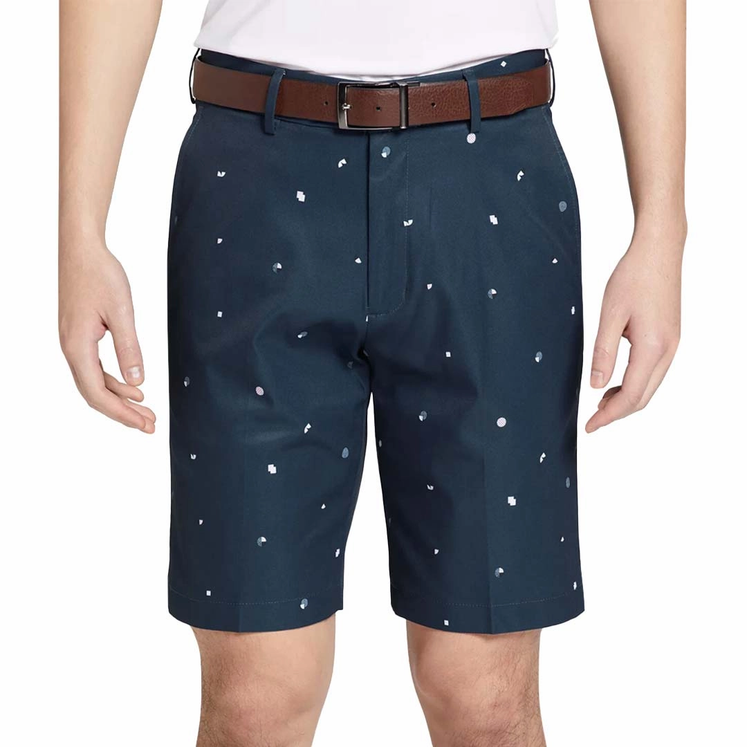 Walter Hagen - Men's Plain Print Twill Shorts (MGA34154 410) match day