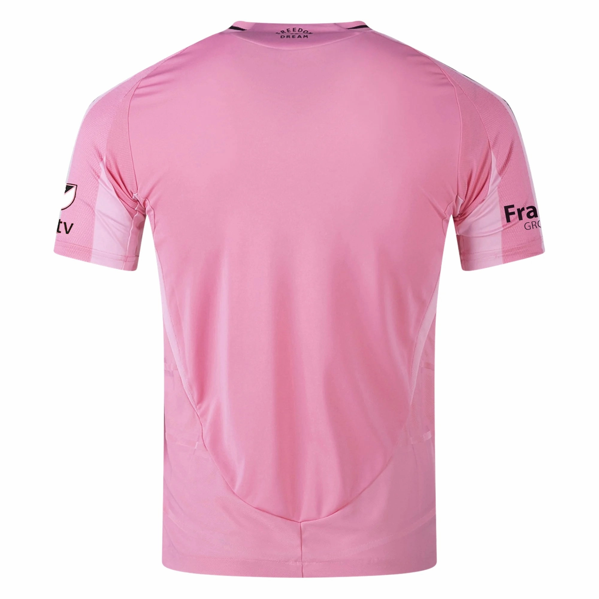 Double Stitched Edges Inter Miami CF Authentic Home Jersey 25/26 (Easy Pink) - w/ MLS Patches   Sponsor